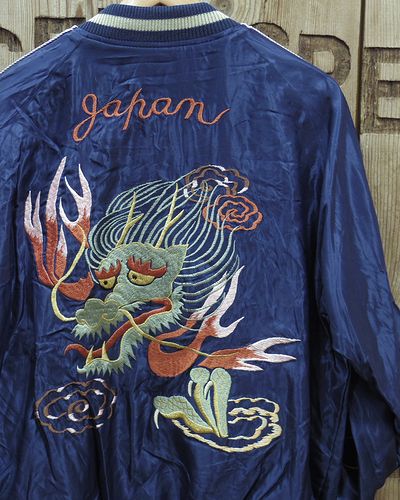 画像1: TAILOR TOYO -ACETATE SOUVENIR JACKET "DRAGON HEAD" × "ROARING TIGER"- 