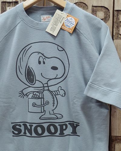 大阪堀江 アメカジショップ VILLAGE【ヴィレッジ】 TOYS McCOY トイズマッコイ TMC2421 半袖スウェット Vintage  PEANUTS SNOOPY スヌーピー S/S SWEAT 