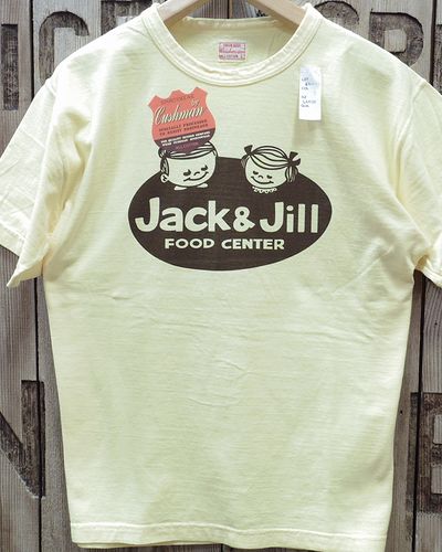 画像5: CUSHMAN 26683 -RECYCLE COTTON TEE "JACK & JILL"- 