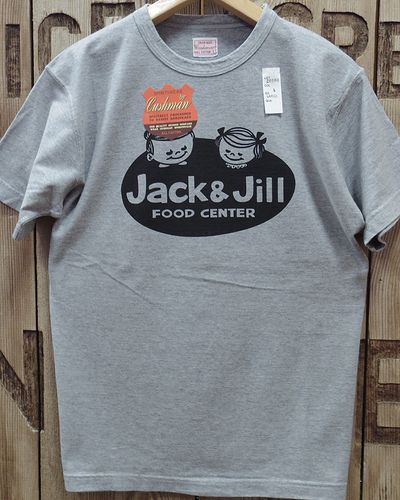 画像3: CUSHMAN 26683 -RECYCLE COTTON TEE "JACK & JILL"- 