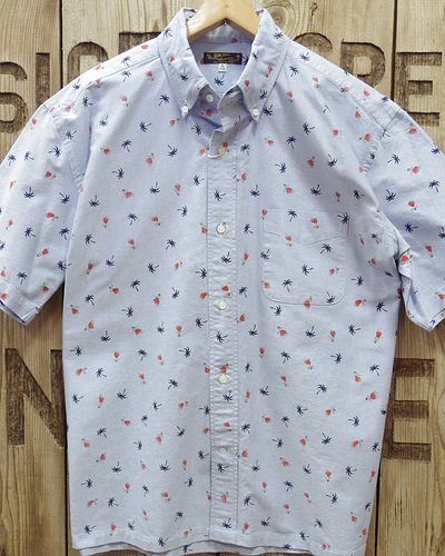 画像4: SUN SURF -"HULA DANCER" OXFORD B.D. SHIRT- 