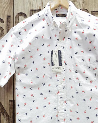 画像1: SUN SURF -"HULA DANCER" OXFORD B.D. SHIRT- 