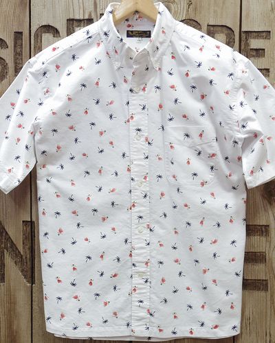 画像2: SUN SURF -"HULA DANCER" OXFORD B.D. SHIRT- 