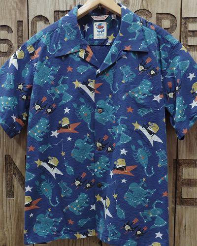 画像5: SUN SURF -COTTON SEERSUCKER HAWAIIAN SHIRTS "ZODIAC SIGN"- 