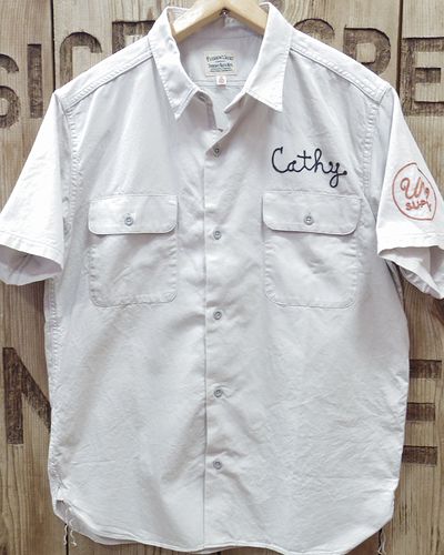 画像3: Pherrow's "24S-PES1-E" Custom S/S Work Shirts 