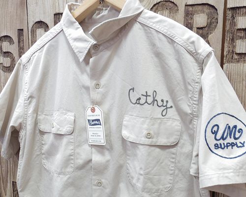 画像: Pherrow's "24S-PES1-E" Custom S/S Work Shirts 