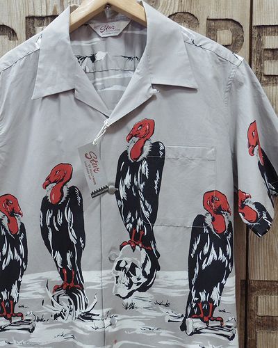 画像1: Star OF HALLYWOOD -COTTON OPEN SHIRT "CONDOR"- 