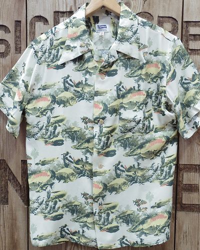 画像2: Pherrow's -Rayon Hawaiian Shirt "24S-AMAZON"- 