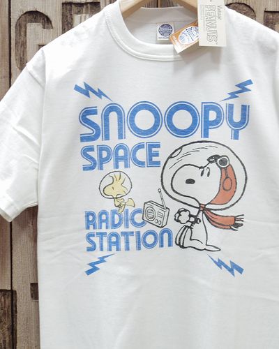 画像1: TOYS McCOY -SNOOPY TEE "SPACE RADIO STATION"- 