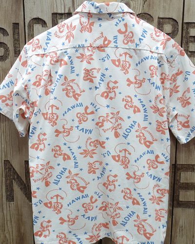 画像5: SUN SURF -COTTON RIPSTOP OPEN SHIRT "SAILOR MOKU STARS- 