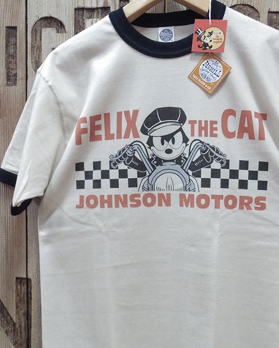 画像1: TOYS McCOY -FELIX THE CAT TEE "JOHNSON MOTORS"- 