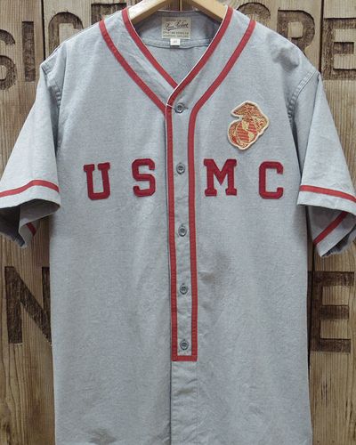 画像2: Buzz Rickon's -BASEBALL SHIRT "USMC"- 