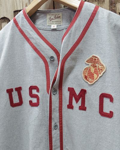 画像3: Buzz Rickon's -BASEBALL SHIRT "USMC"- 