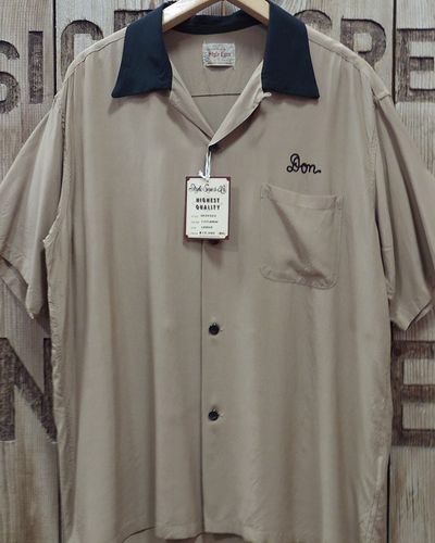 画像2: Style Eyes -RAYON BOWLING SHIRT "ANN'S CARDIAL INN"- 