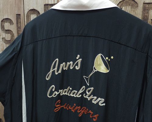 画像: Style Eyes -RAYON BOWLING SHIRT "ANN'S CARDIAL INN"- 