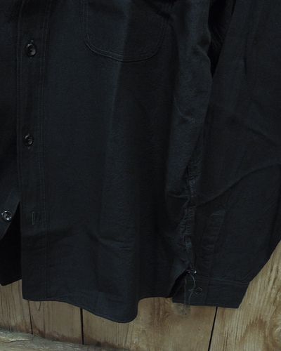 画像4: WILLIAM GIBSON COLLECTION "BLACK CHAMBRAY WORK SHIRTS" 