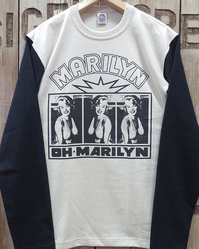 画像4: TOYS McCOY -LONG SLEEVE TEE / MARILYN MONROE "OH MARILYN"- 