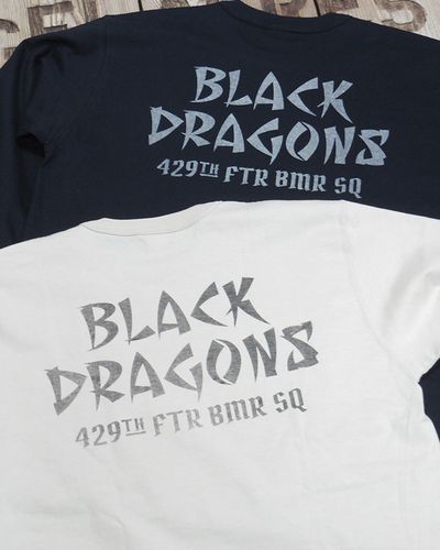 画像5: TOYS McCOY -MILITARY LONG SLEEVE TEE / 429TH FTR SQ "BLACK DRAGONS"- 