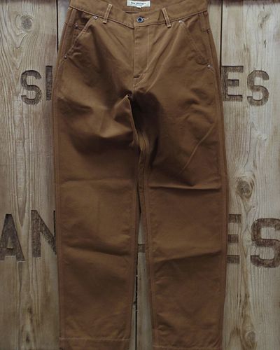 画像3: FOB FACTORY F0530 -COTTON DUCK WORK PANTS- 