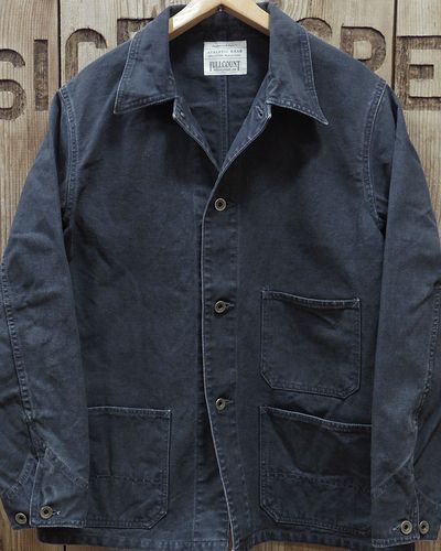 画像2: FULLCOUNT 2015-8 -Sulfur Dye Heavy Oxford Chore Jacket- 