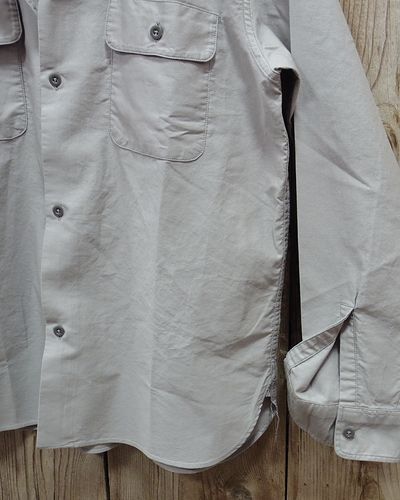 画像3: Pherrow's "24W-PLWS-E" Cotton Twill Work Shirt 