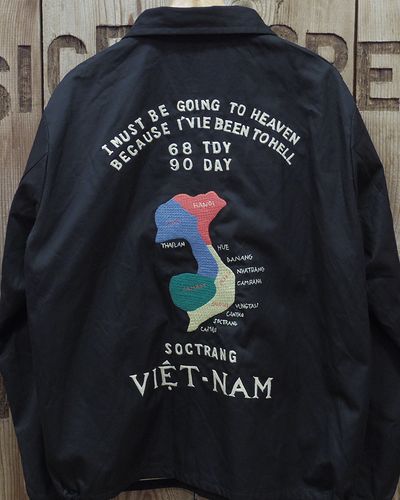 画像2: TAILOR TOYO -Late 1960s Cotton Vietnam Jacket "VIETNAM MAP"- 