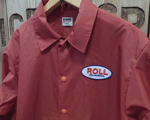 画像: BARNS -60s Nylon Coach Jacket "ROLL"- 