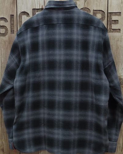 画像5: SUGAR CANE -TWILL CHECK WORK SHIRT- OMBRE CHECK 