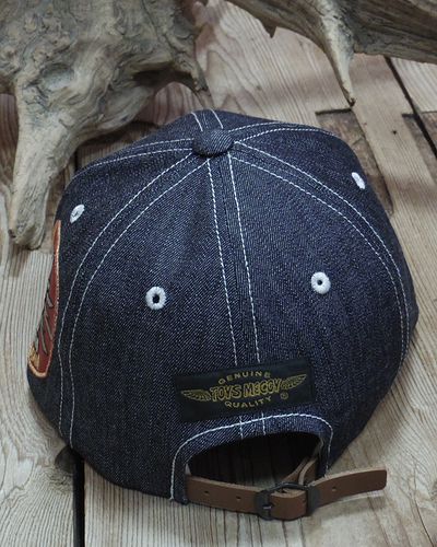 画像4: TOYS McCOY -U.S. NAVY DENIM CAP / SNOOPY "RADIOMAN"- 