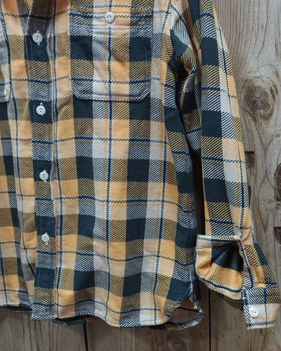 画像4: FULLCOUNT 4085 -Original Cotton Check Flannel Work Shirt- 