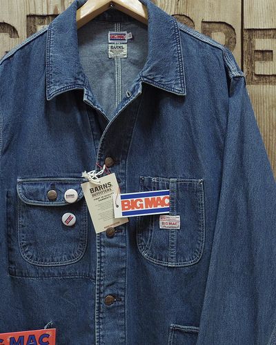 画像1: BARNS "BR-24421" × BIG MAC DENIM COVERALL 