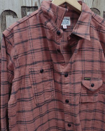 画像2: Pherrow's "24W-750WS-C" Flannel Shirt 