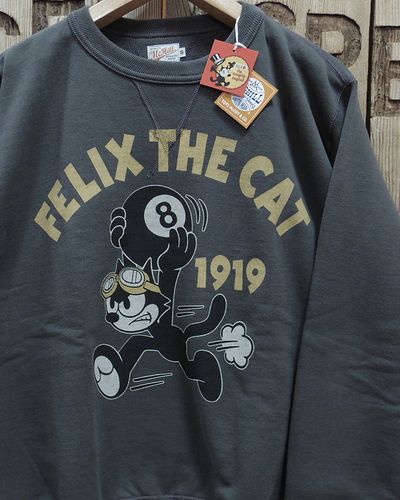 画像1: TOYS McCOY -MILITARY SWEAT SHIRT / FELIX THE CAT "8 BALL"- 