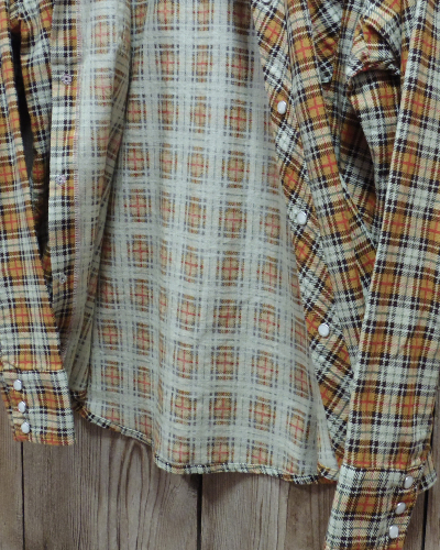 画像4: TOYS McCOY -TAXI DRIVER™ "PRINTED COTTON CHECK SHIRT"- 