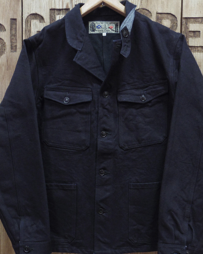 画像2: MFSC -16oz. MIDNIGHT DENIM "MAR-SUB" WORK JACKET- 