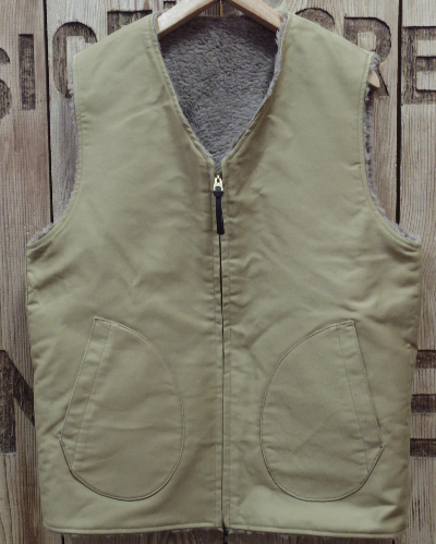 画像2: BUZZ RICKSON'S -VEST, DECK (REVERSIBLE)- 