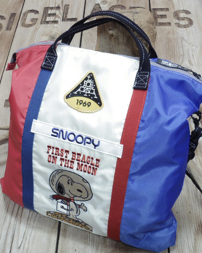 画像4: TOYS McCOY -NYLON HELMET BAG / SNOOPY "FIRST BEAGLE ON THE MOON"- 