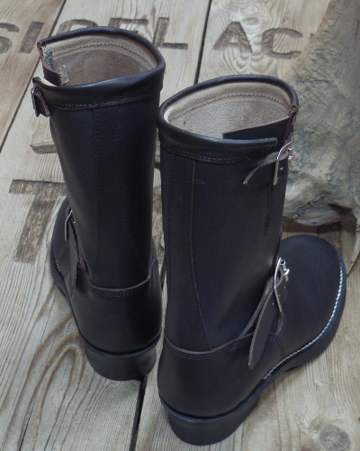 画像4: CUSHMAN 69363 -OILED LEATHER ENGINEER BOOTS- 