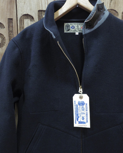 画像1: MFSC -26oz. WOOL MELTON "BARRACUDA" SUB JACKET- 