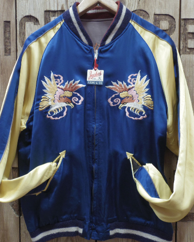 画像3: TAILOR TOYO -Early 1950s Style Acetate Souvenir Jacket / KOSHO & CO. "WHITE DRAGON"- 