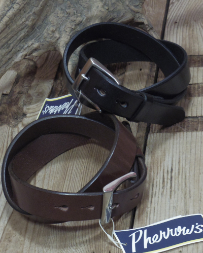 画像1: Pherrow's "PLB2" GENUINE BELTS 