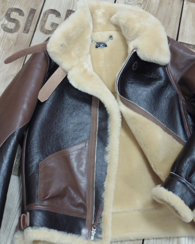 画像4: TOYS McCOY - TYPE B-3 SHEEP SKIN JACKET - 