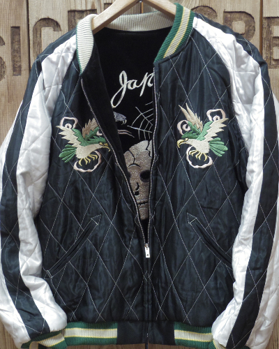 画像4: TAILOR TOYO -Velveteen Souvenir Jacket "SPIDER WEB, SNAKE & SKULL" × "DRAGON & TIGER"- 