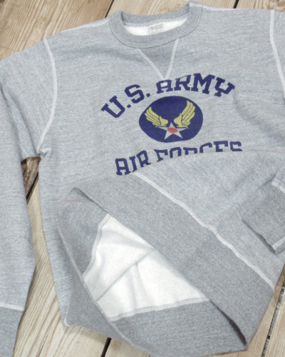 画像4: BUZZ RICKSON'S - SET-IN CREW NECK SWEAT SHIRTS "U.S.A.A.F." - 