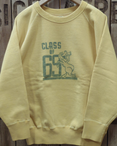 画像2: DUBBLE WORKS -FADED SWEAT SHIRTS "CLASS OF 69"- 