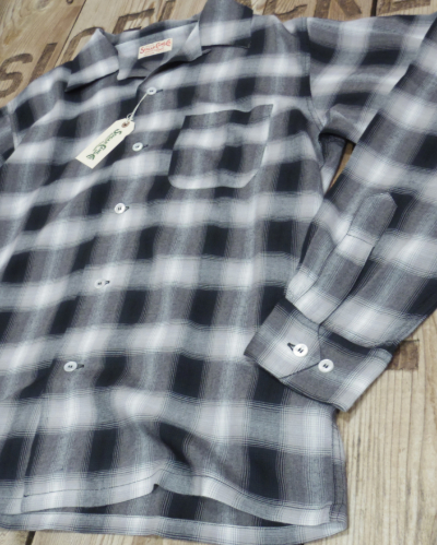 画像4: SUGAR CANE -RAYON OMBRE CHECK OPEN SHIRT- 