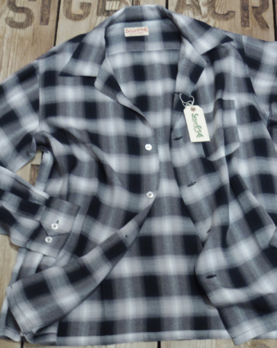 画像3: SUGAR CANE -RAYON OMBRE CHECK OPEN SHIRT- 