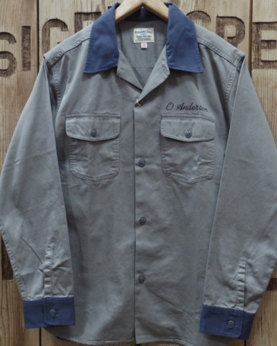 画像4: Pherrow's "25S-PTWS1" 60s Style Open Collar Work Shirts 