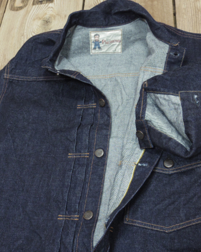 画像3: Pherrow's "400J" Stronghold 1st Model Denim Jacket 