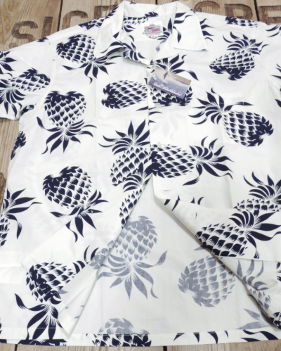 画像4: Duke Kahanamoku -"DUKE'S PINEAPPLE" Cotton Hawaiian Shirt 